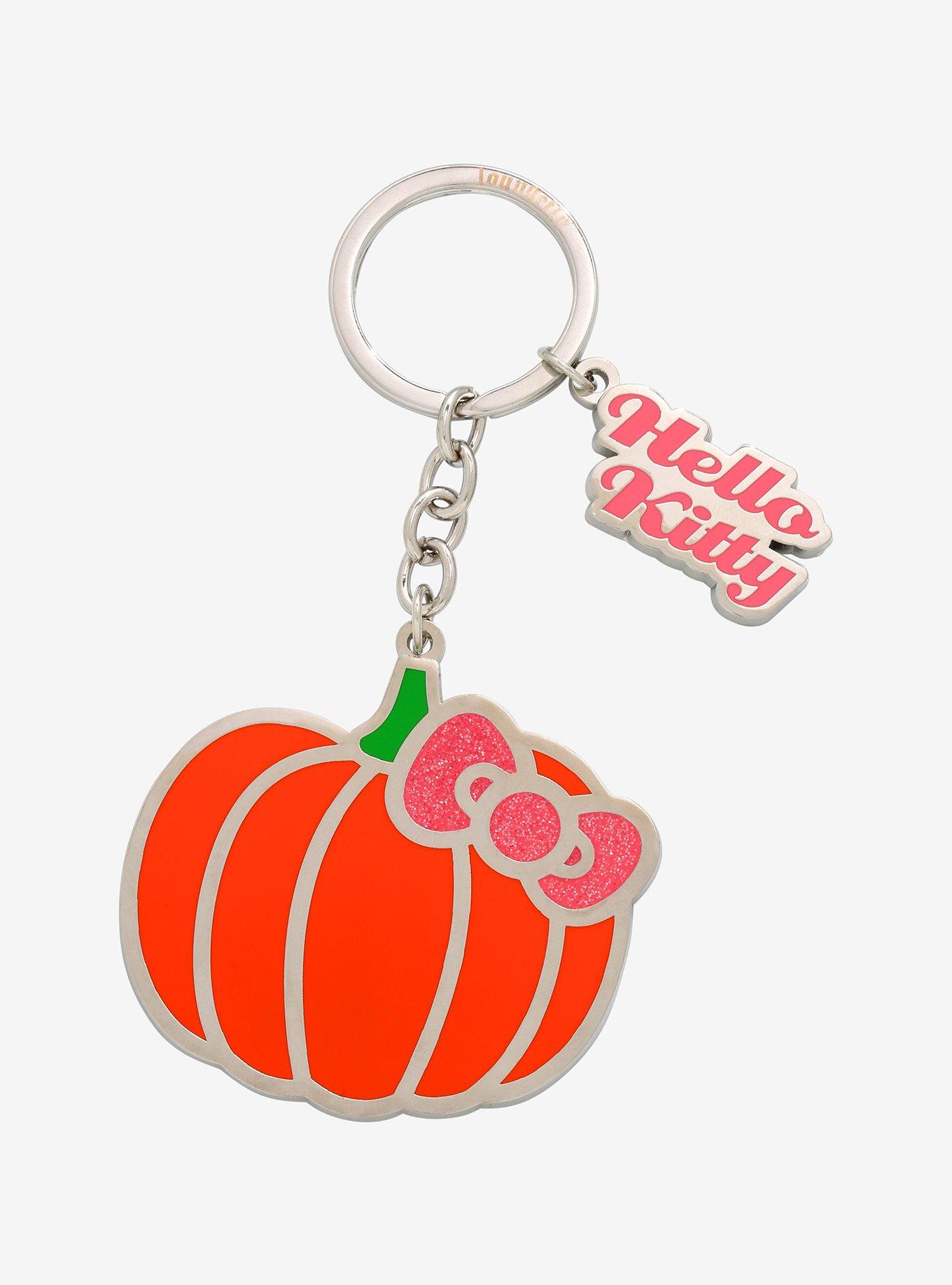 Loungefly Hello Kitty Pumpkin Key Chain, , hi-res