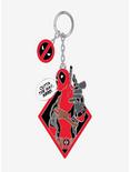 Loungefly Marvel Deadpool Comic Key Chain, , hi-res