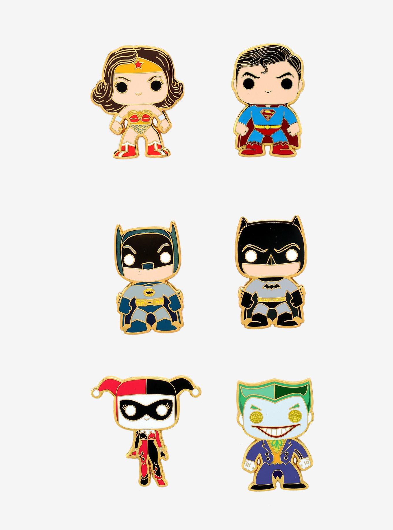 Funko Pop! DC Comics Heroes Blind Box Enamel Pin, , hi-res