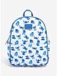 Loungefly Disney Lilo & Stitch Poses Allover Print Mini Backpack - BoxLunch Exclusive, , hi-res
