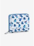 Loungefly Disney Lilo & Stitch Poses Allover Print Small Zip Wallet - BoxLunch Exclusive, , hi-res