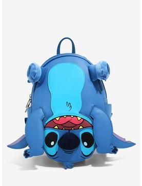 Loungefly Disney Lilo & Stitch Upside Down Figural Mini Backpack - BoxLunch Exclusive, , hi-res
