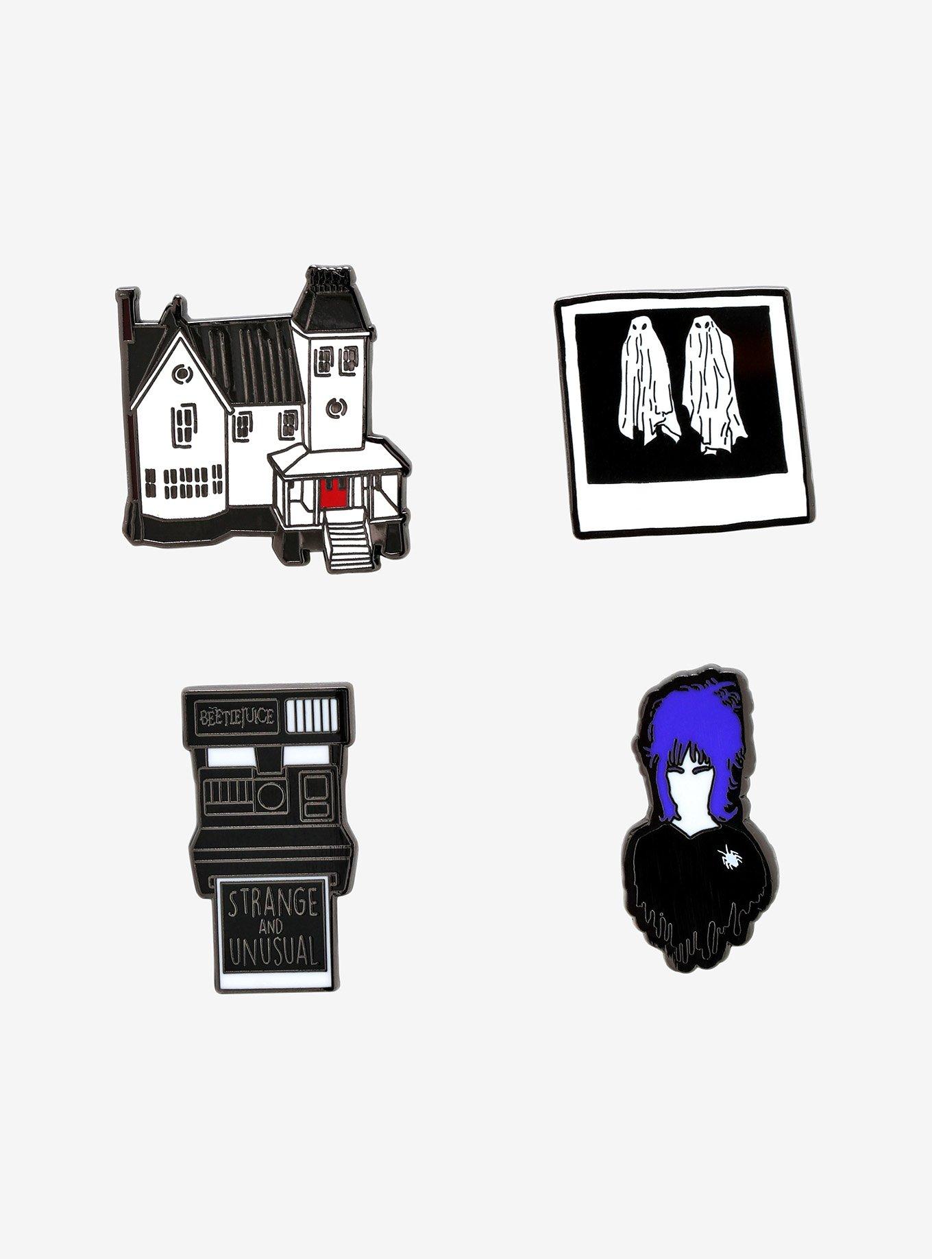 Loungefly Beetlejuice Enamel Pin Set, , hi-res