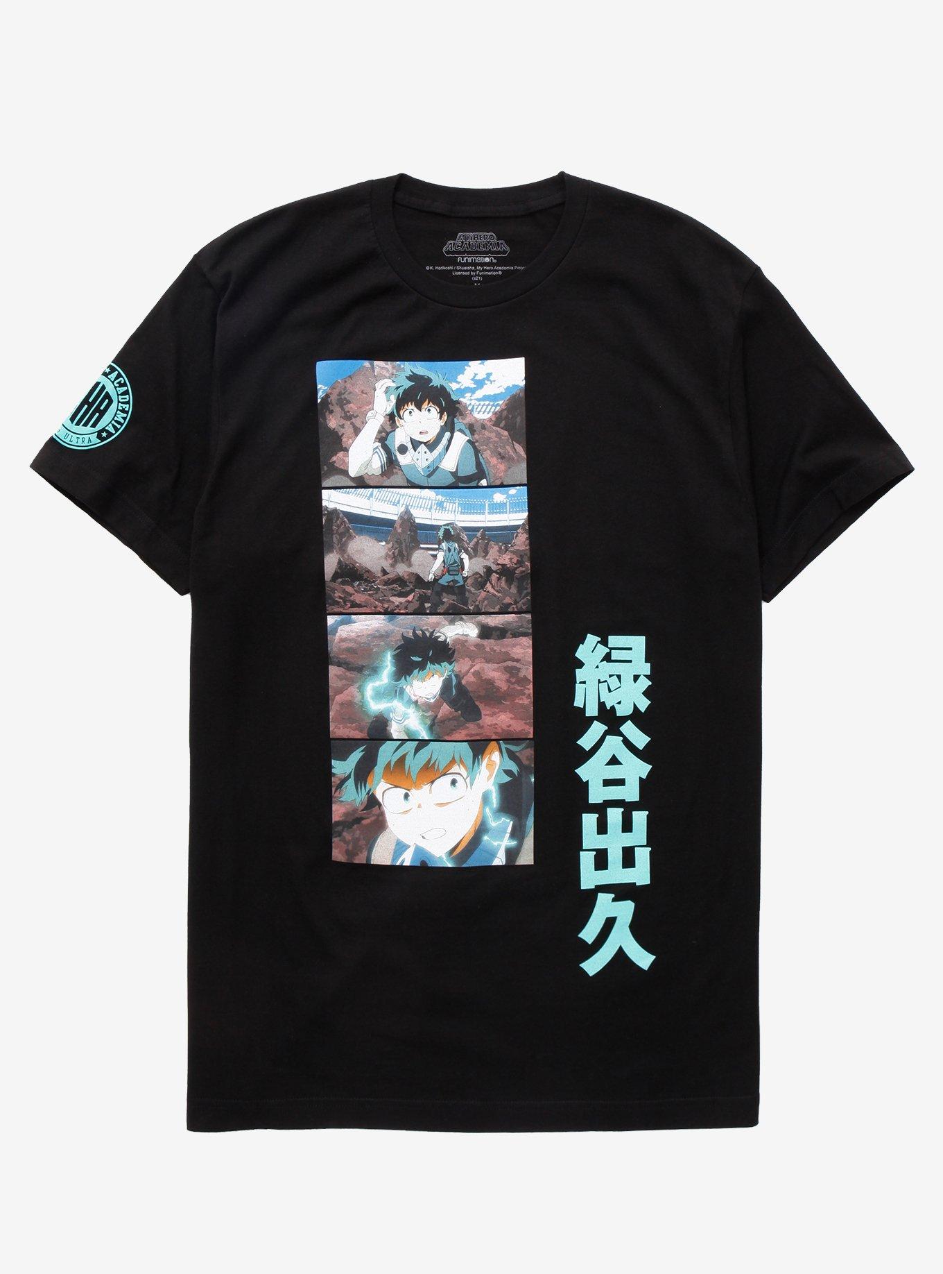 hot topic my hero academia shirt