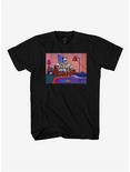 The Simpsons Treehouse Of Horror Skeleton Couch T-Shirt Hot Topic Exclusive, BLACK, hi-res