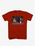 The Simpsons Treehouse Of Horror IV Vampire T-Shirt Hot Topic Exclusive, MAROON, hi-res