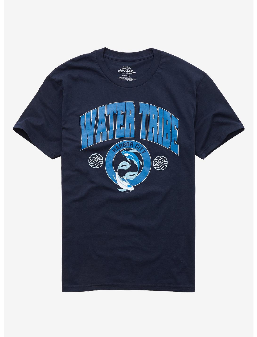 Avatar: The Last Airbender Water Tribe Harbor City T-Shirt, NAVY, hi-res
