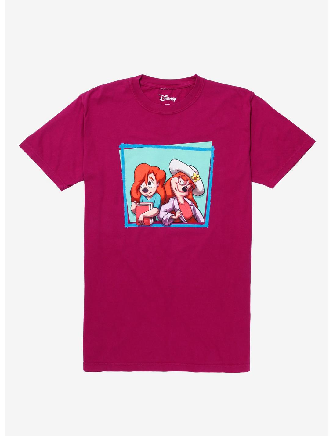 Disney A Goofy Movie Roxanne & Stacey Women's T-Shirt - BoxLunch Exclusive, PINK, hi-res