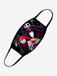 The Nightmare Before Christmas Jack & Sally Fashion Face Mask, , hi-res
