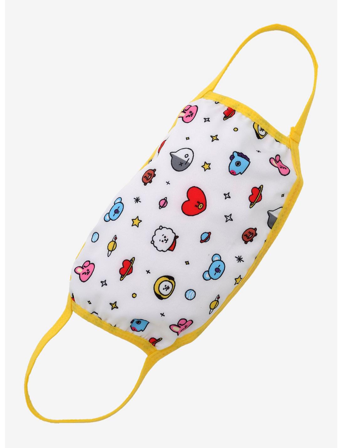 BT21 Characters & Stars Fashion Face Mask, , hi-res