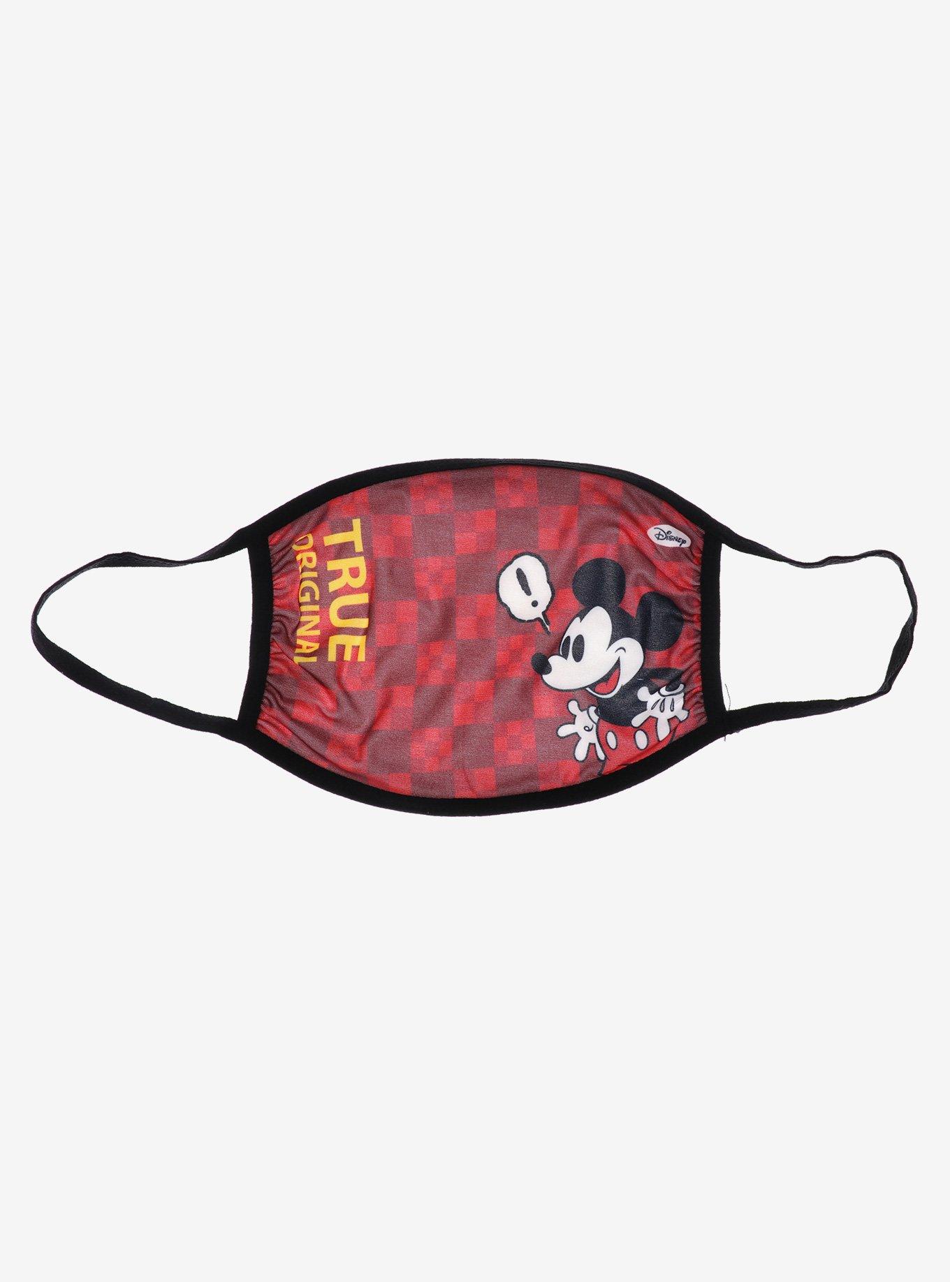 Disney Mickey Mouse Checkered Fashion Face Mask, , hi-res