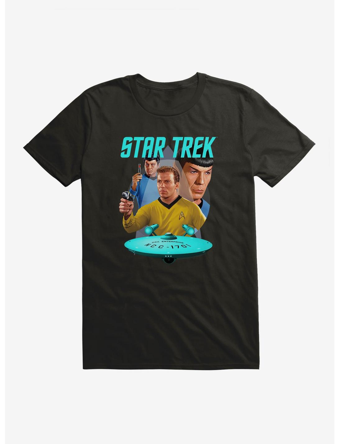 Star Trek Classic Crew T-Shirt, BLACK, hi-res