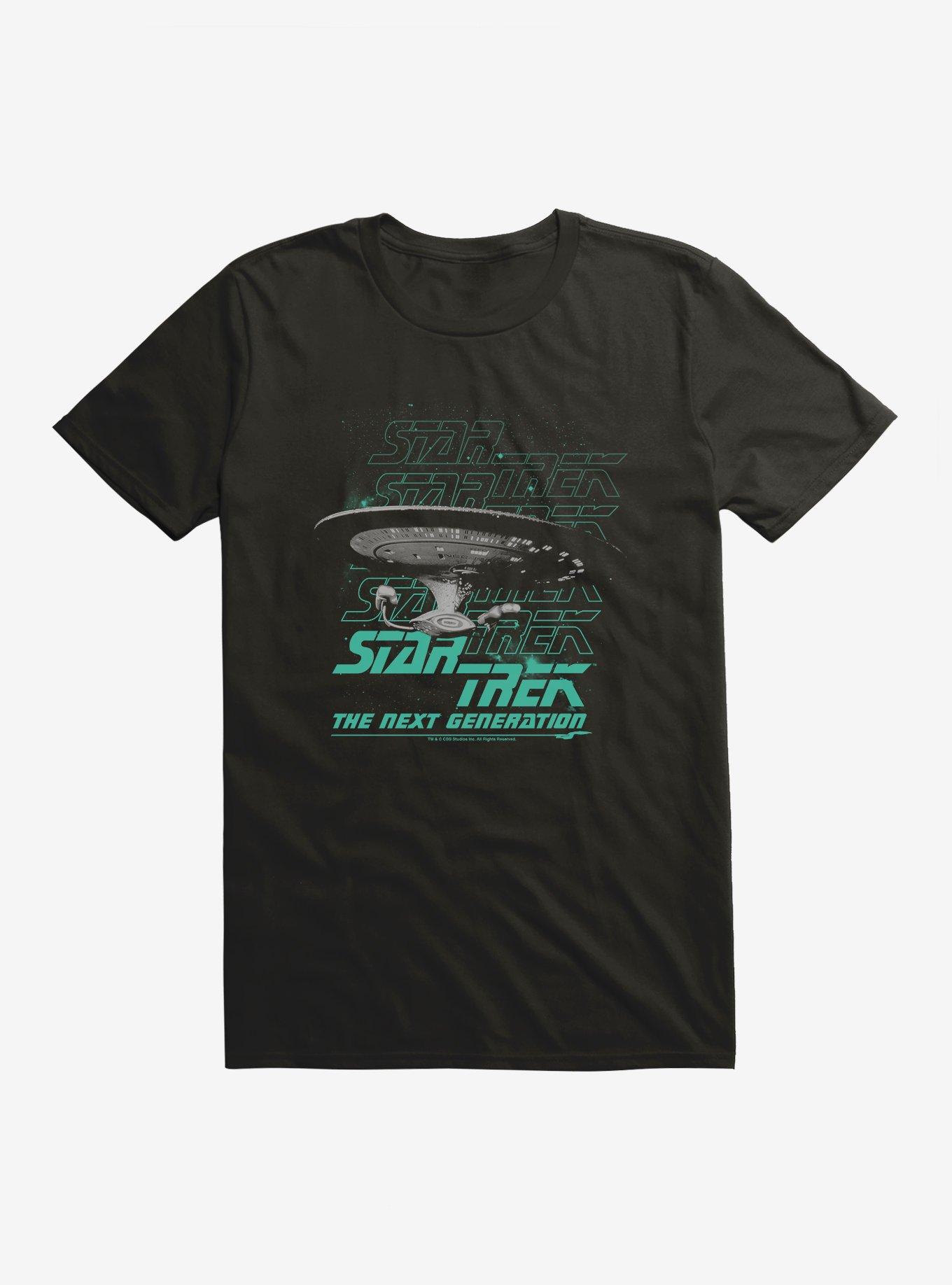 Star Trek The Next Generation T-Shirt, BLACK, hi-res