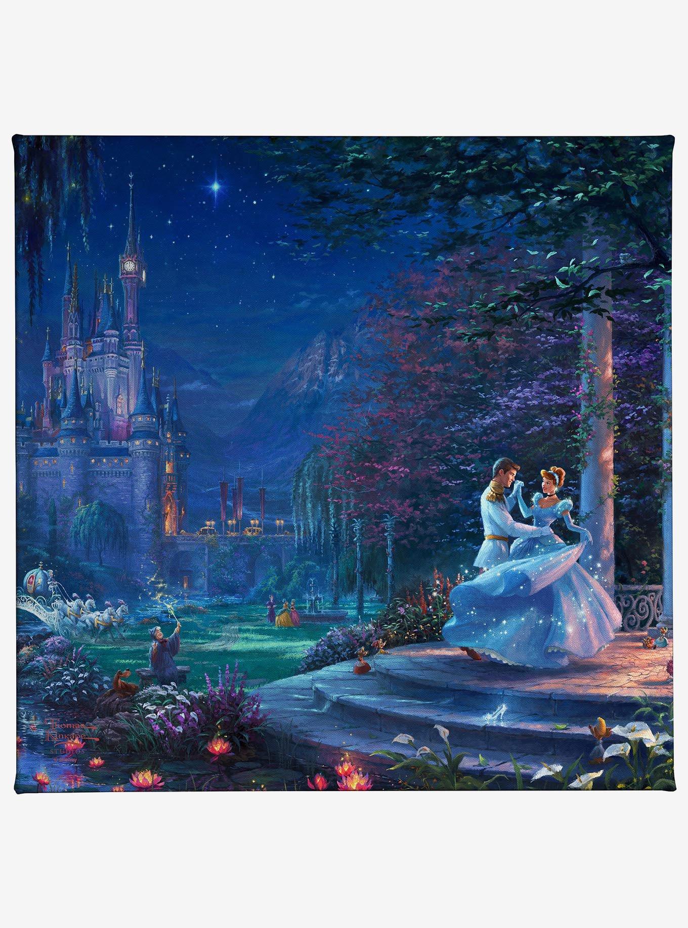 Disney Cinderella Dancing in the Starlight Gallery Wrapped Canvas, , hi-res