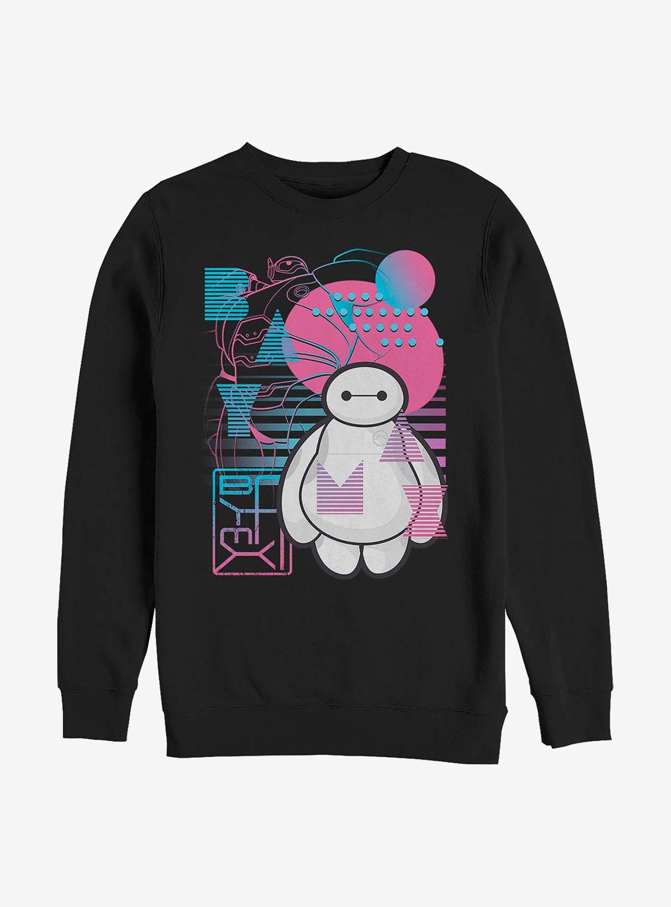 Disney Big Hero 6 Baymax Electric Sweatshirt, BLACK, hi-res