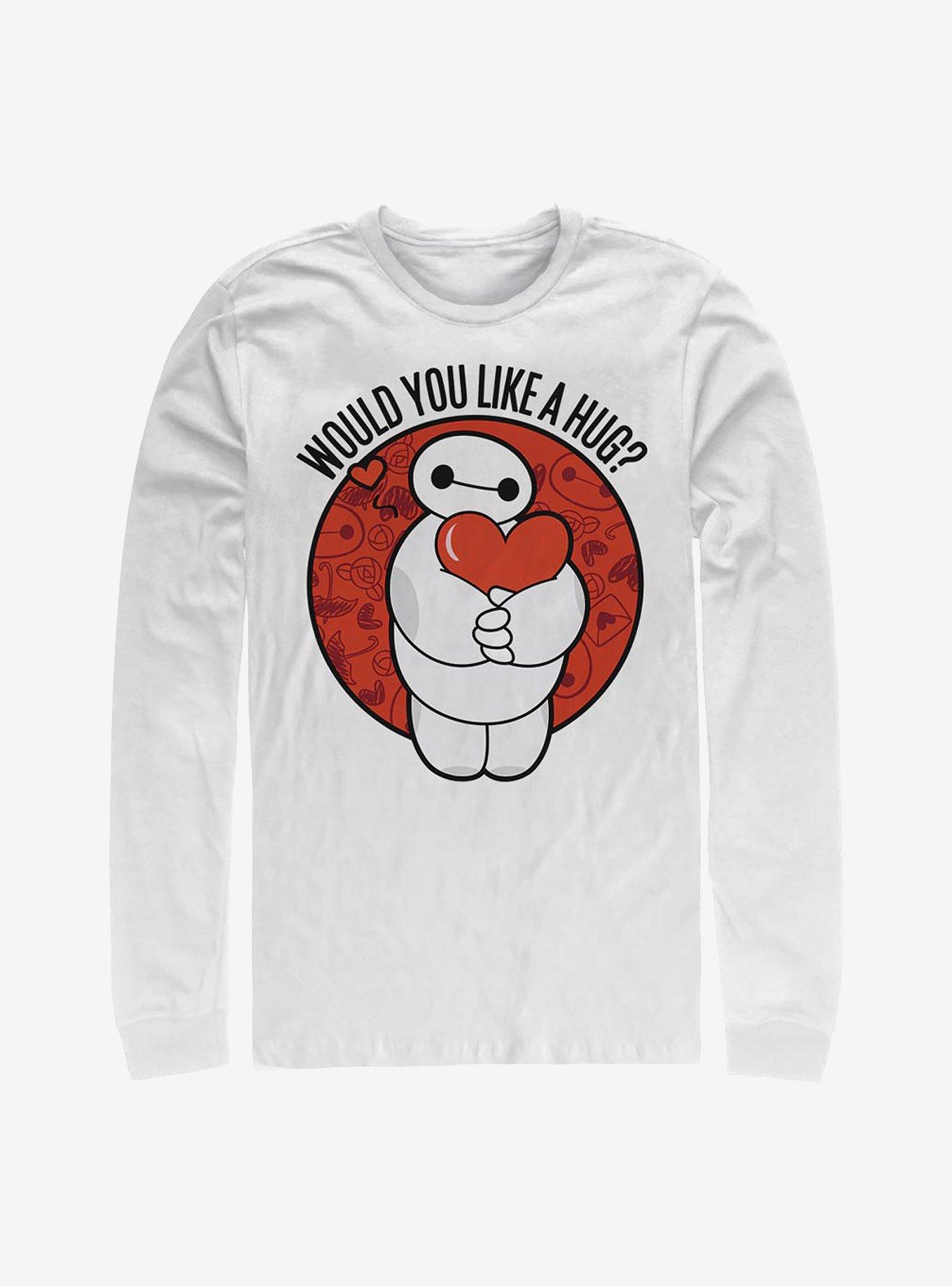 Disney Big Hero 6 Baymax Like A Hug Long-Sleeve T-Shirt, , hi-res