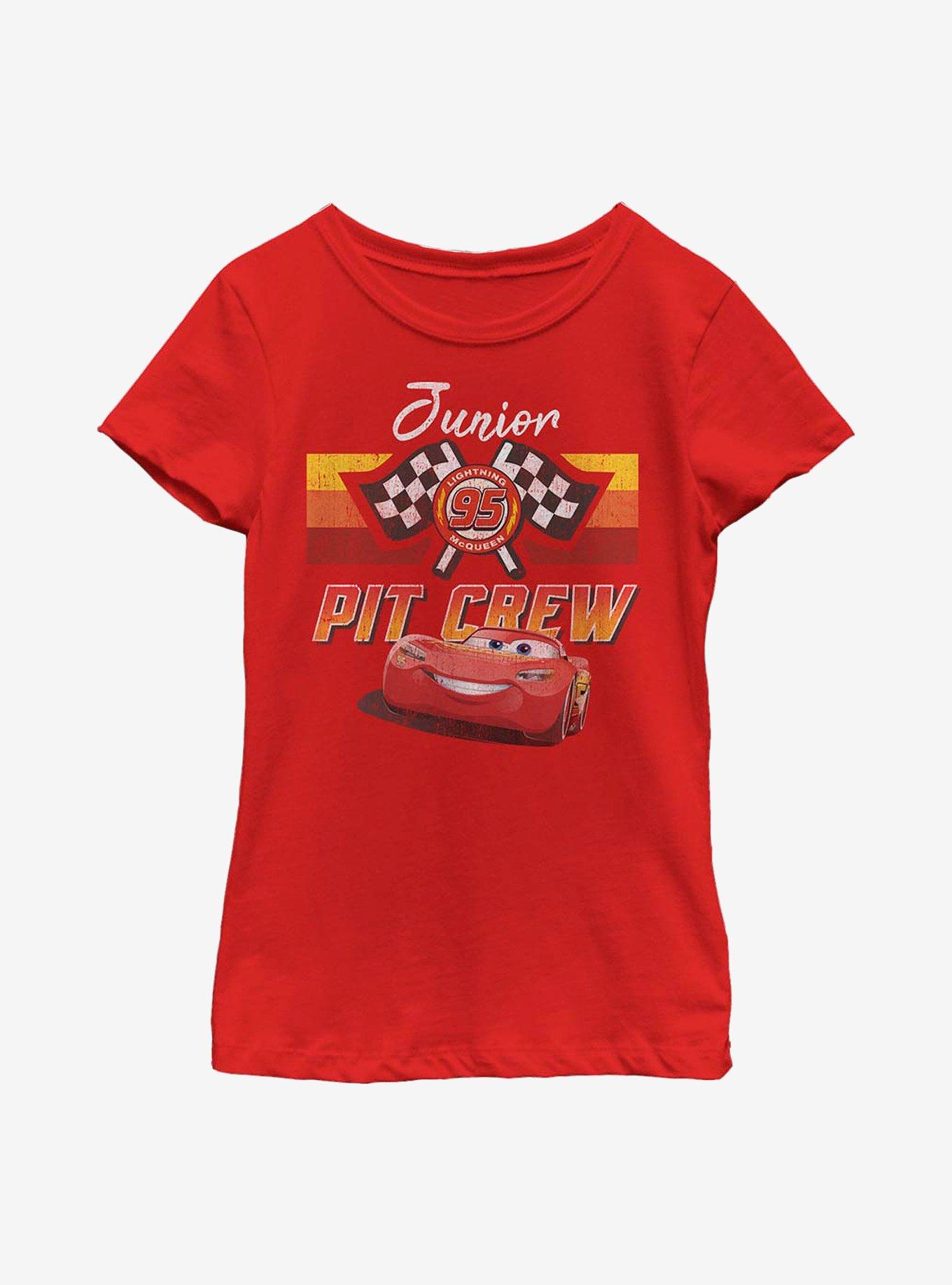 Disney Pixar Cars Junior Pit Crew Youth Girls T-Shirt, , hi-res