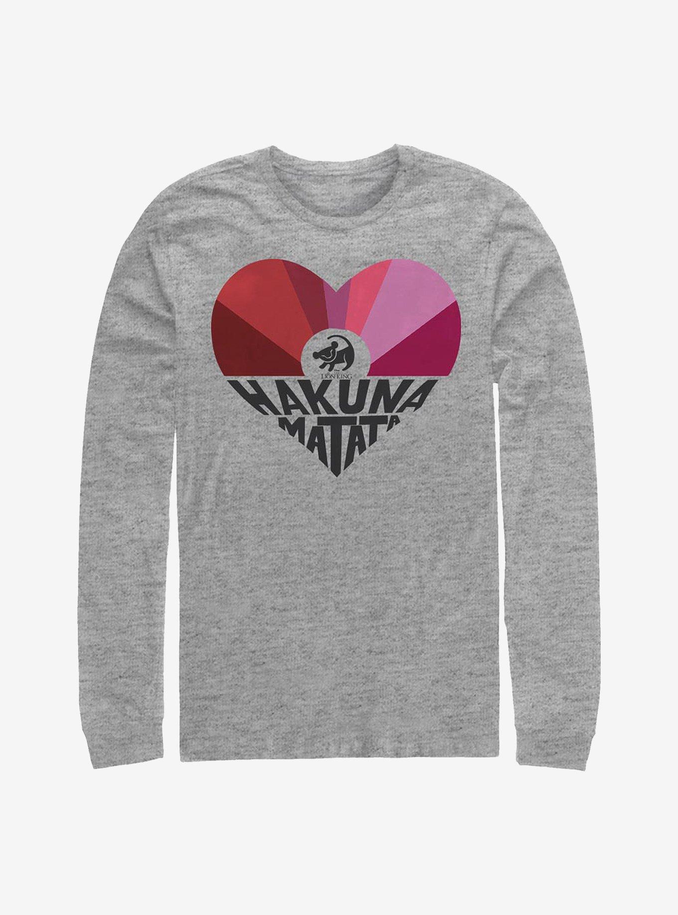 Disney The Lion King Hakuna Pride Long-Sleeve T-Shirt, ATH HTR, hi-res