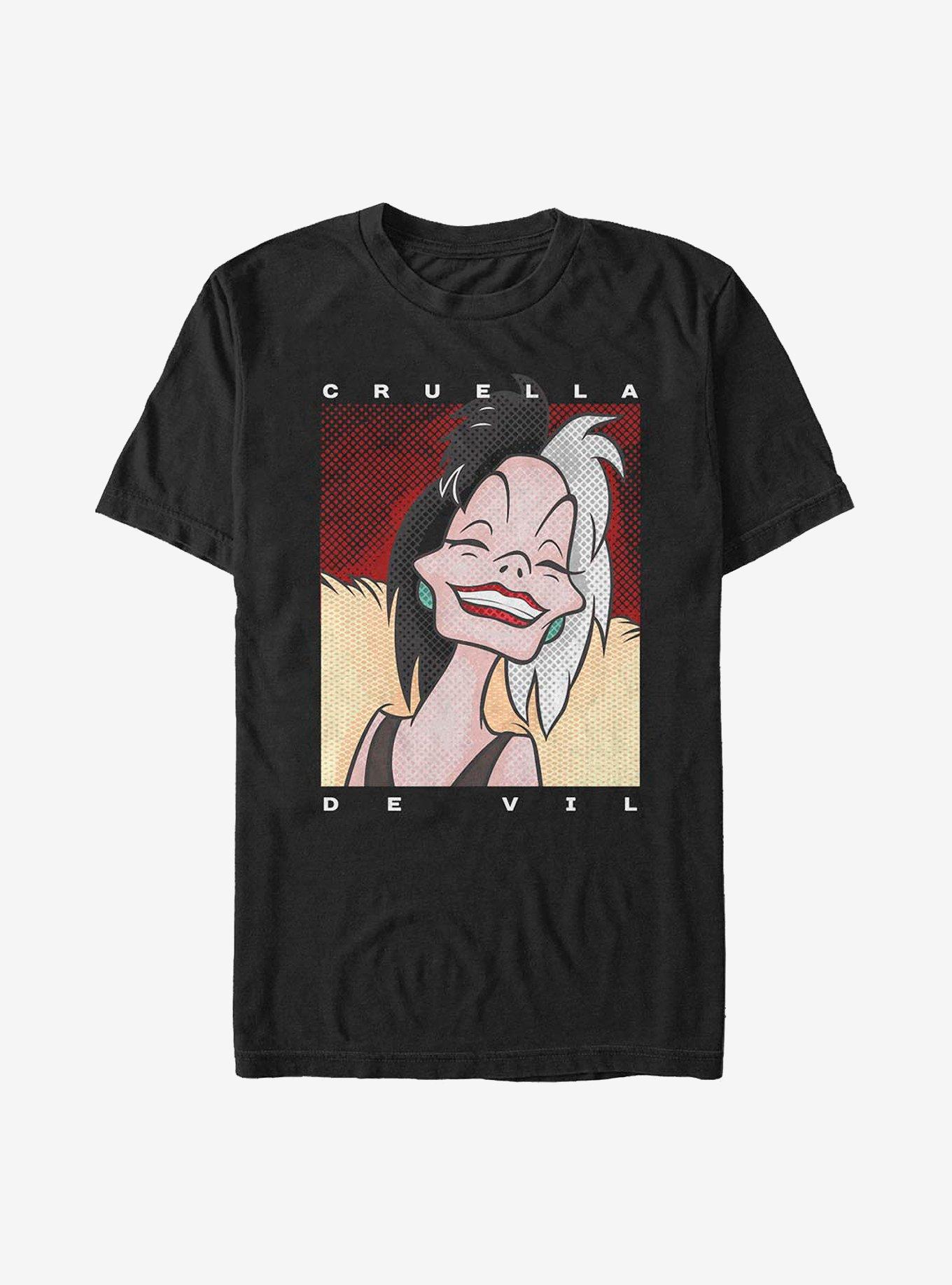Disney 101 Dalmatians Cruella Tone T-Shirt, , hi-res
