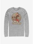 Disney The Emperor's New Groove No Touchy Long-Sleeve T-Shirt, ATH HTR, hi-res
