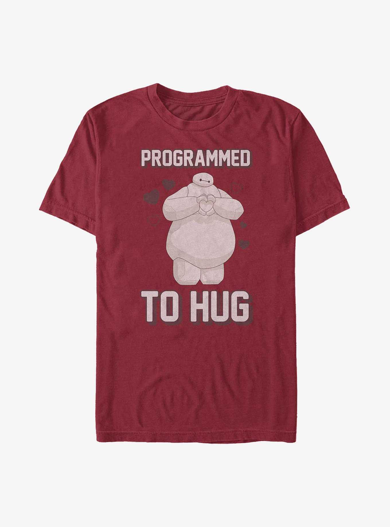 Disney Big Hero 6 Baymax Programmed To Hug T-Shirt, , hi-res