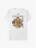 Disney The Lion King Lion King Group T-Shirt, WHITE, hi-res