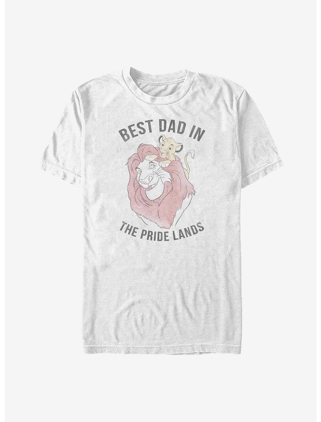 Disney The Lion King Pride Lands Dad T-Shirt, WHITE, hi-res