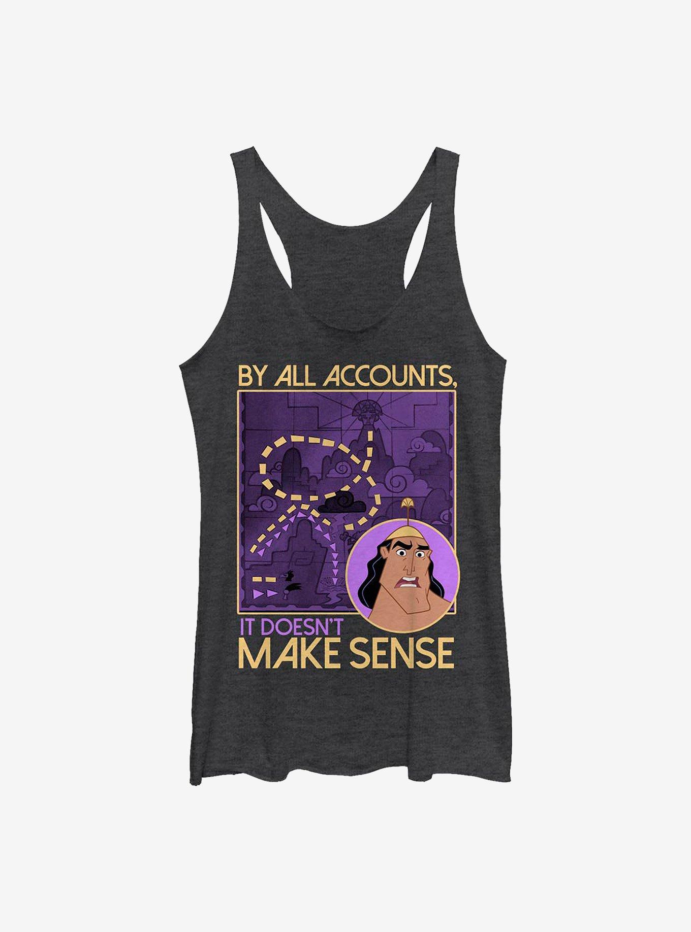 Disney The Emperor's New Groove Make Sense Womens Tank Top, , hi-res