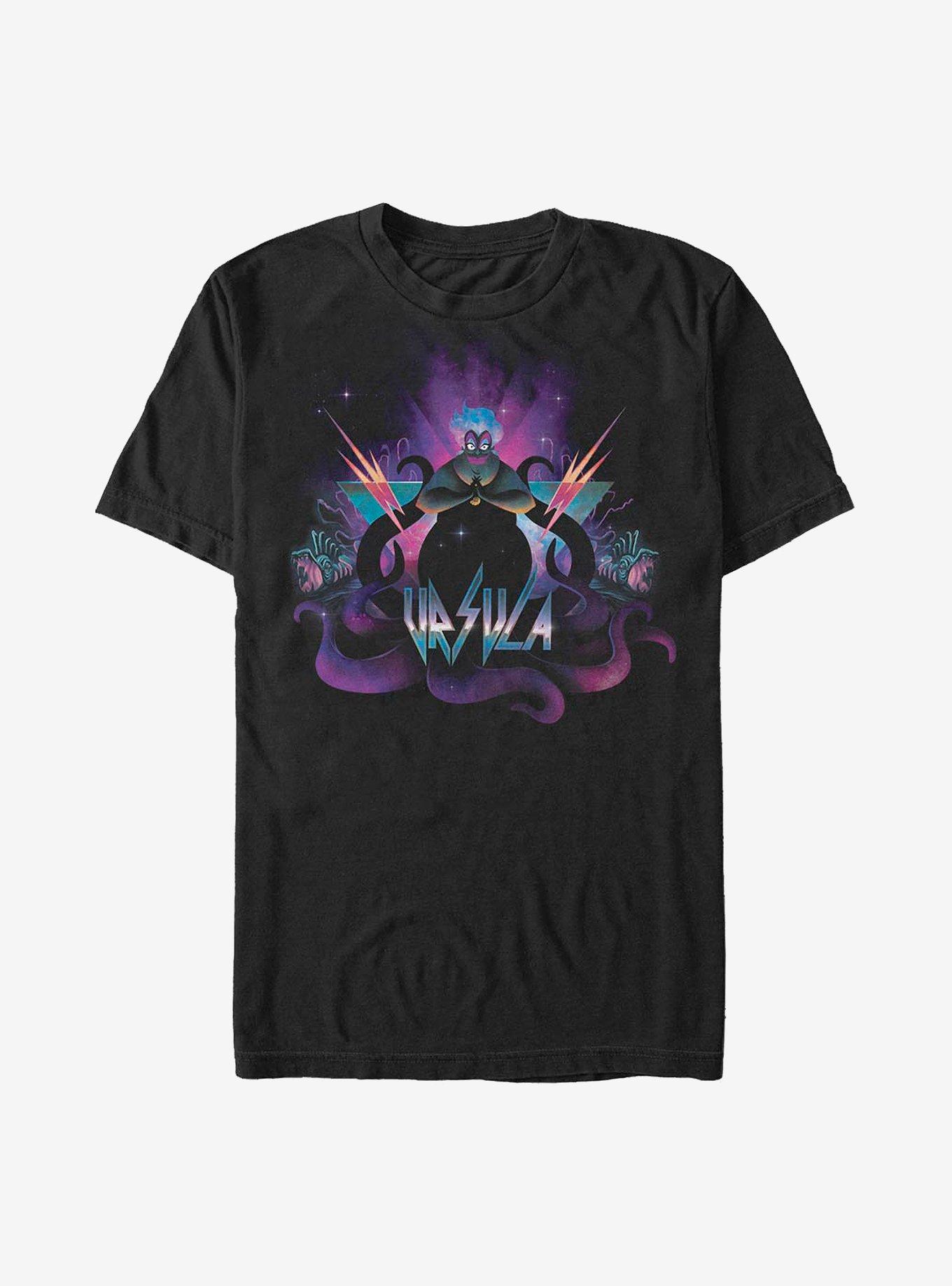 Disney The Little Mermaid Ursula Rock T-Shirt, BLACK, hi-res