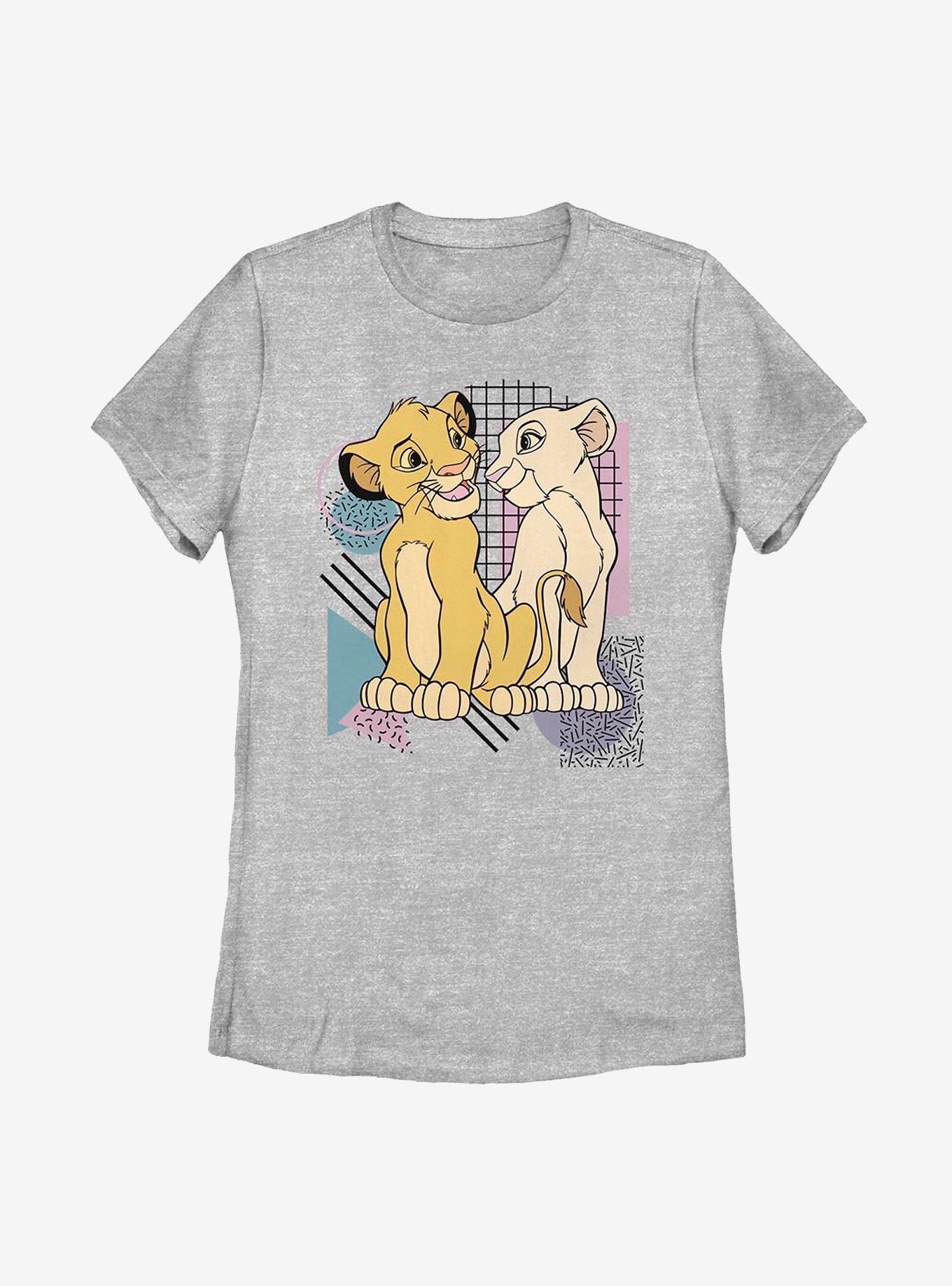 Disney The Lion King Nostalgia Womens T-Shirt, ATH HTR, hi-res