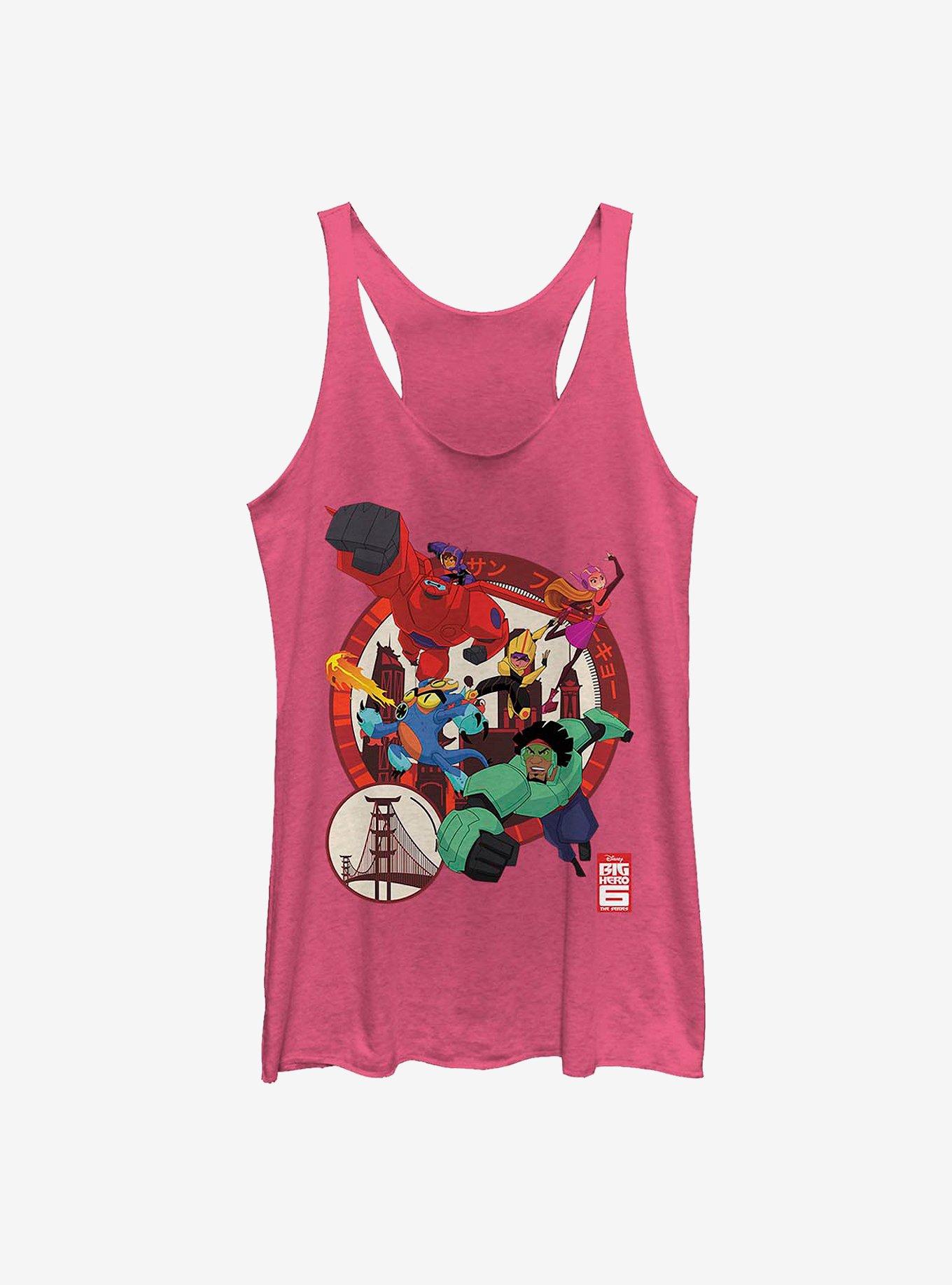 Disney Big Hero 6 Circle Team Womens Tank Top, , hi-res