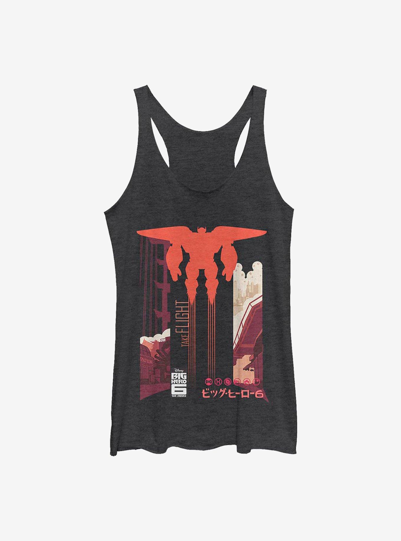 Disney Big Hero 6 Fly Baymax Womens Tank Top, , hi-res