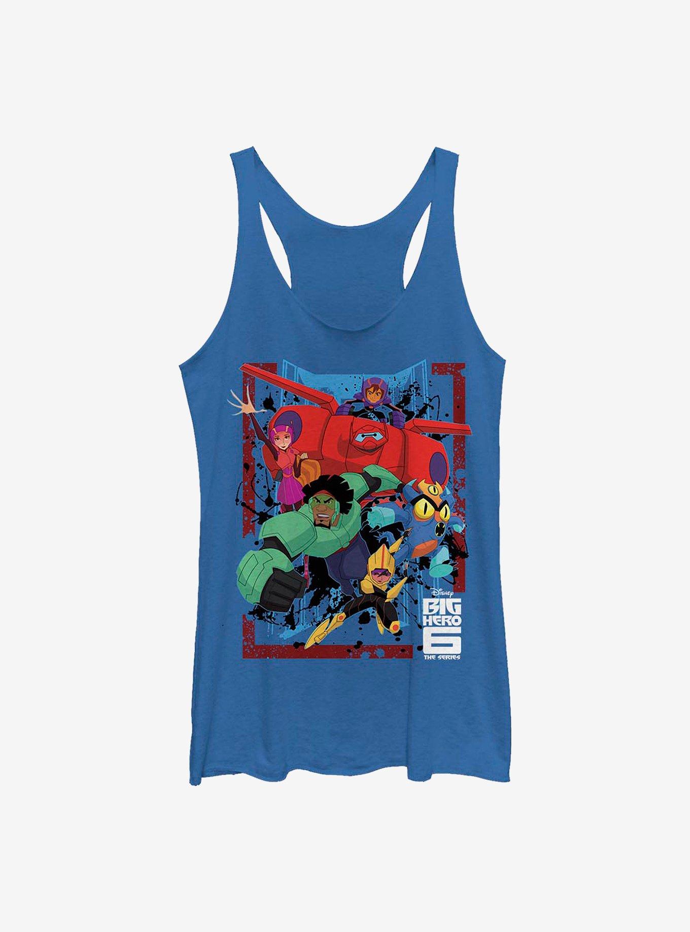 Disney Big Hero 6 Group Six Womens Tank Top, , hi-res