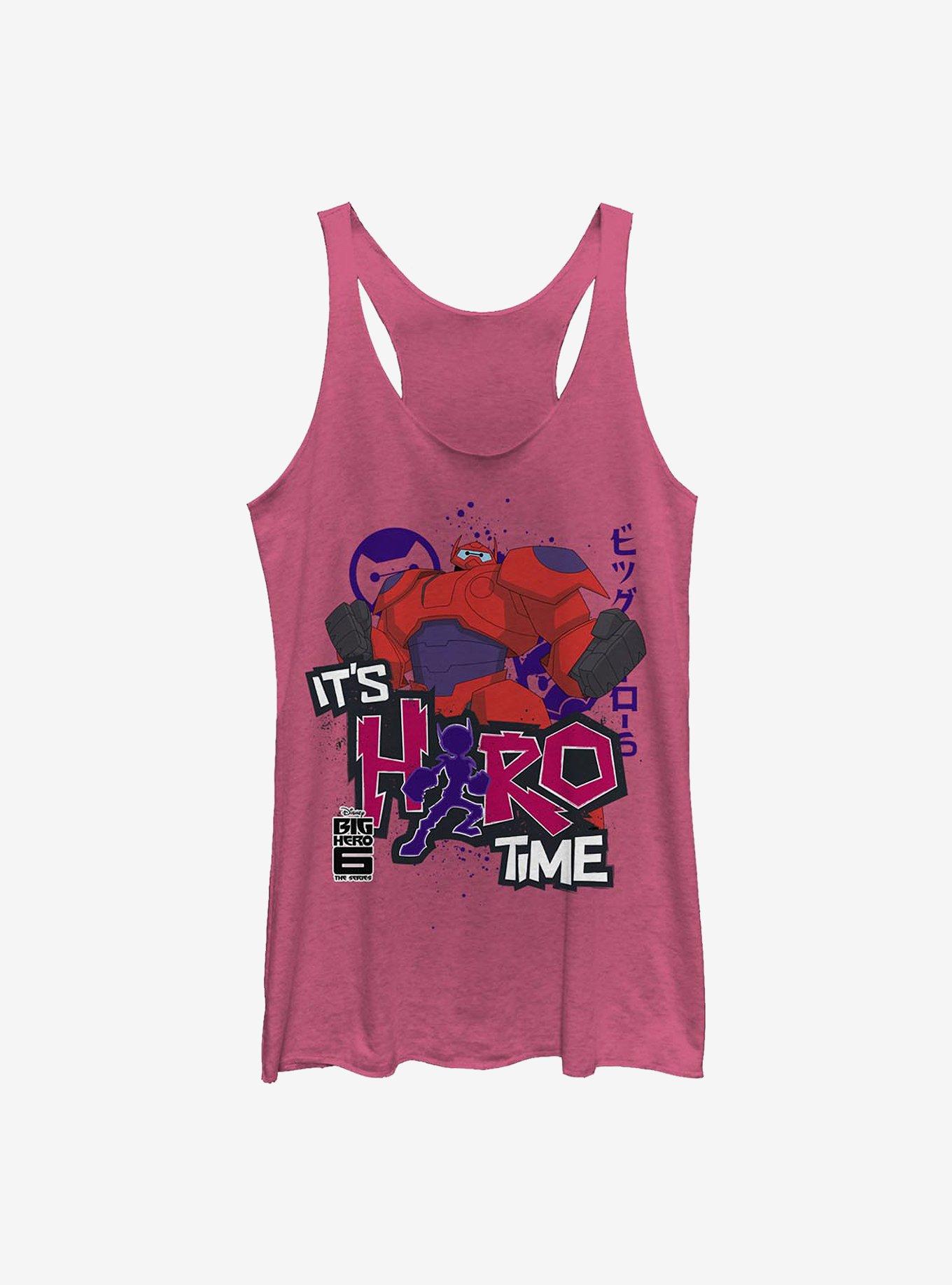 Disney Big Hero 6 Hero Time Baymax Womens Tank Top, , hi-res