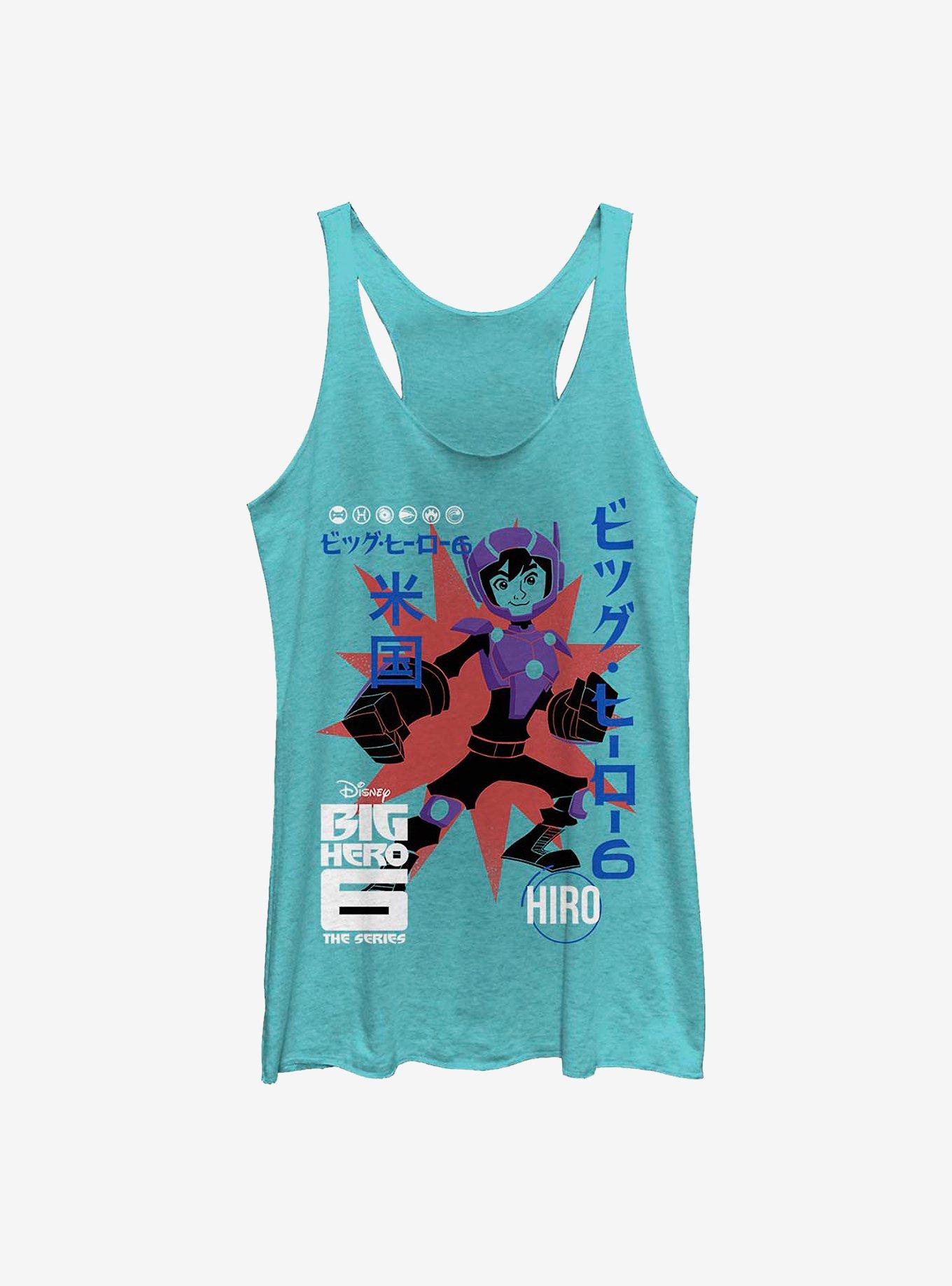 Disney Big Hero 6 Hiro Poster Womens Tank Top, , hi-res