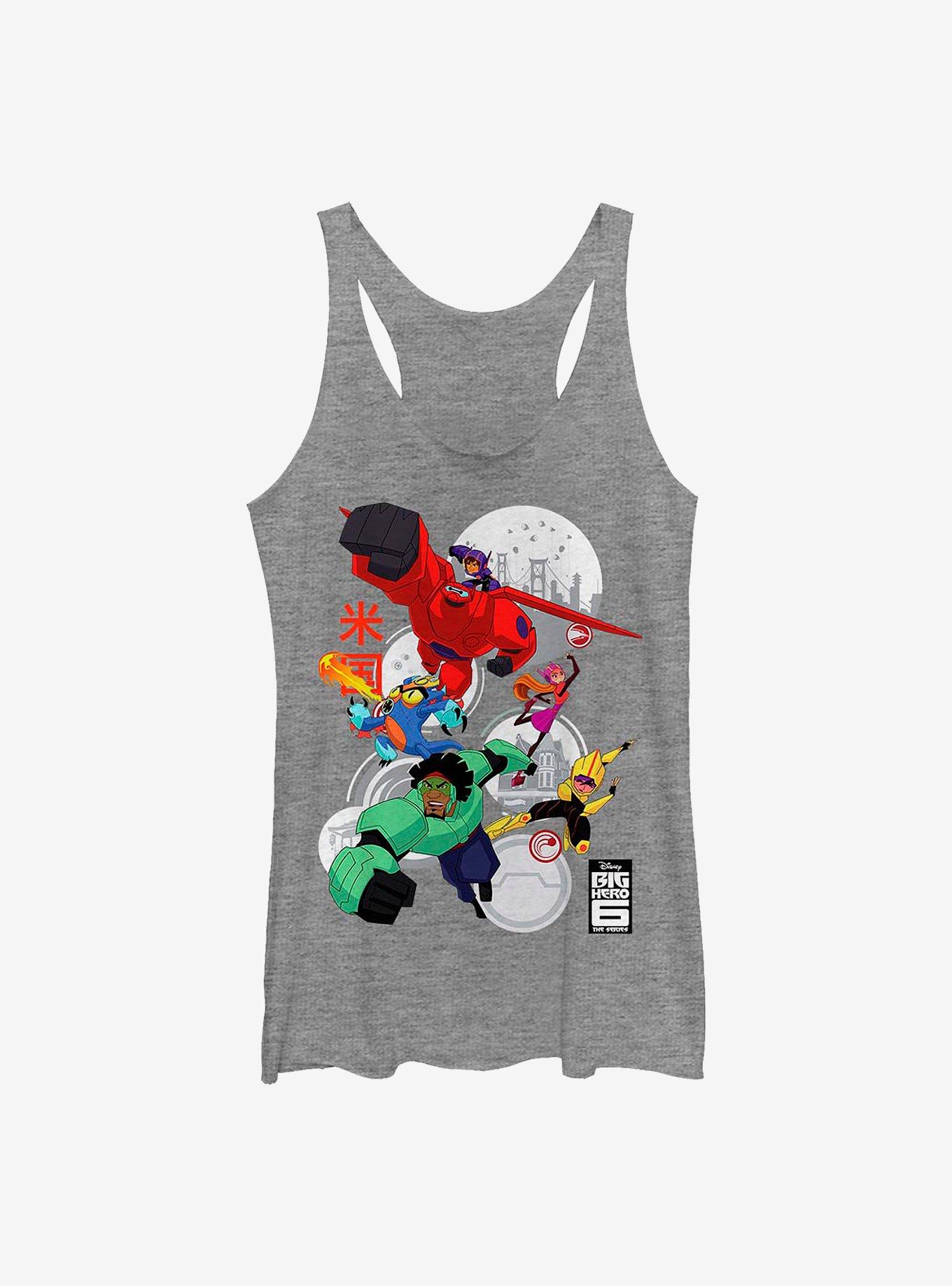 Disney Big Hero 6 Robo Team Womens Tank Top, , hi-res
