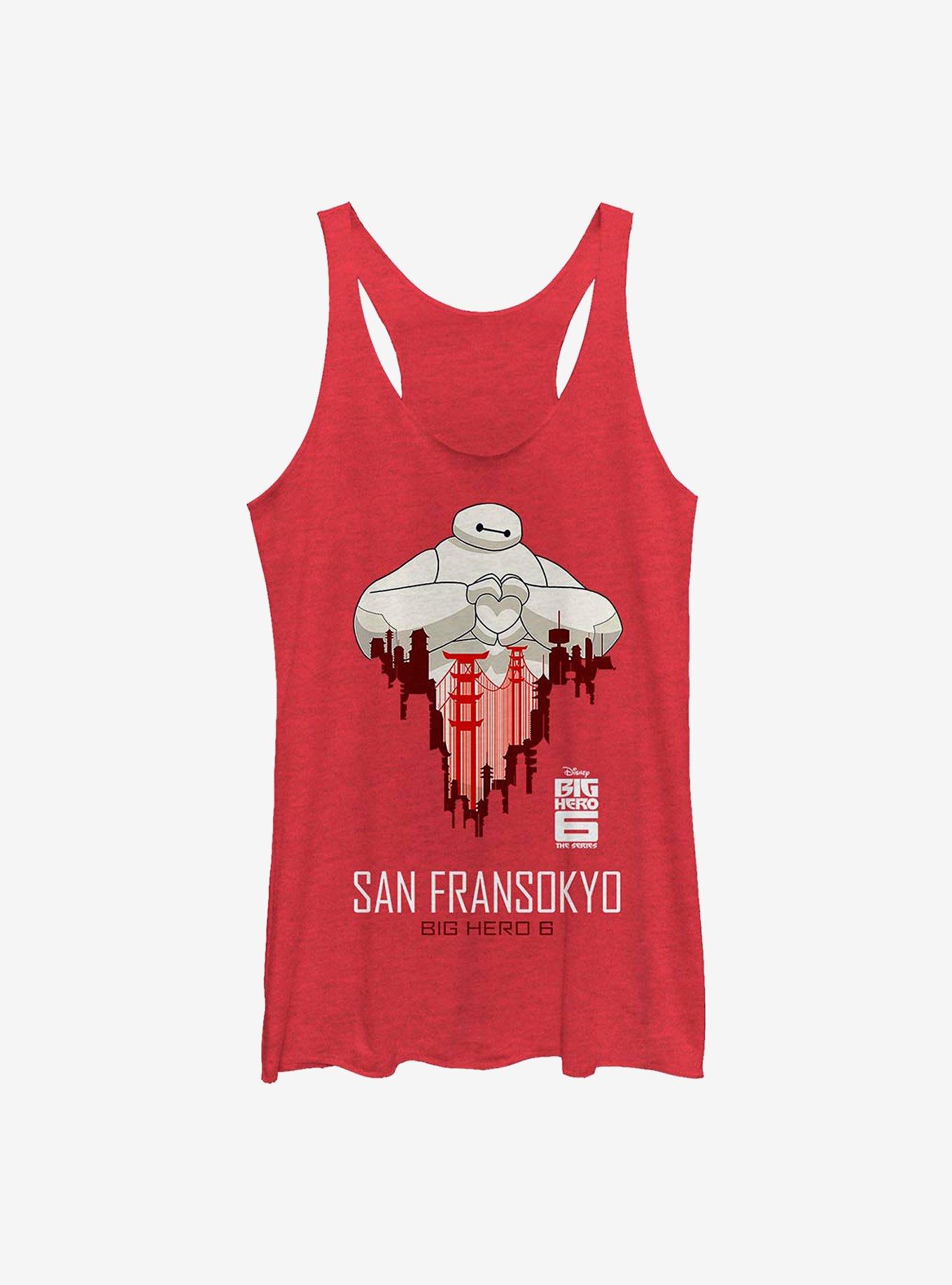 Disney Big Hero 6 SF Love Womens Tank Top, , hi-res
