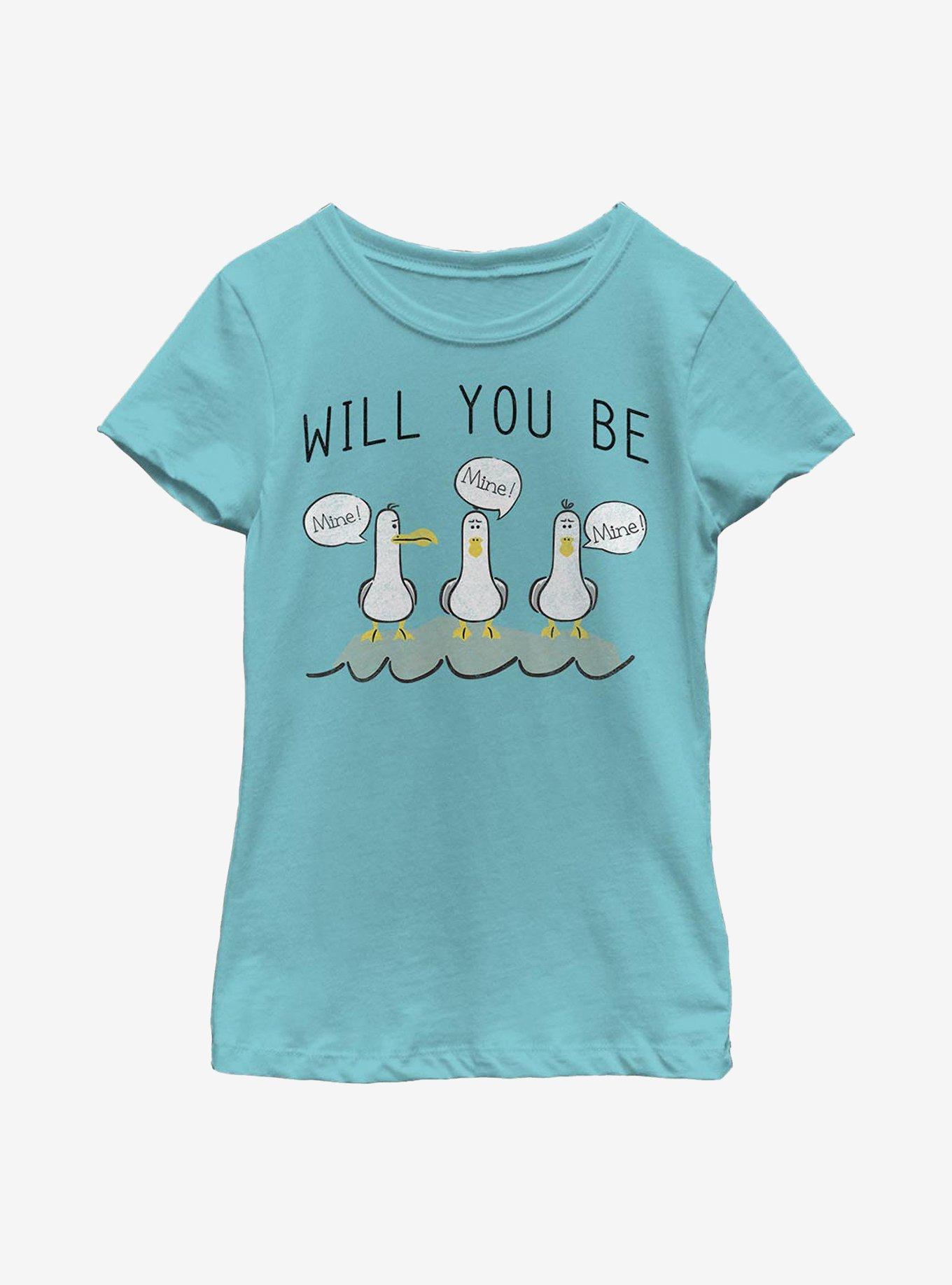 Disney Pixar Finding Nemo Mine Mine Youth Girls T-Shirt
