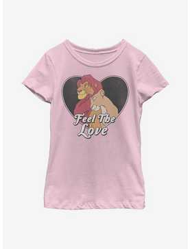 Disney The Lion King Feel The Love Youth Girls T-Shirt, , hi-res