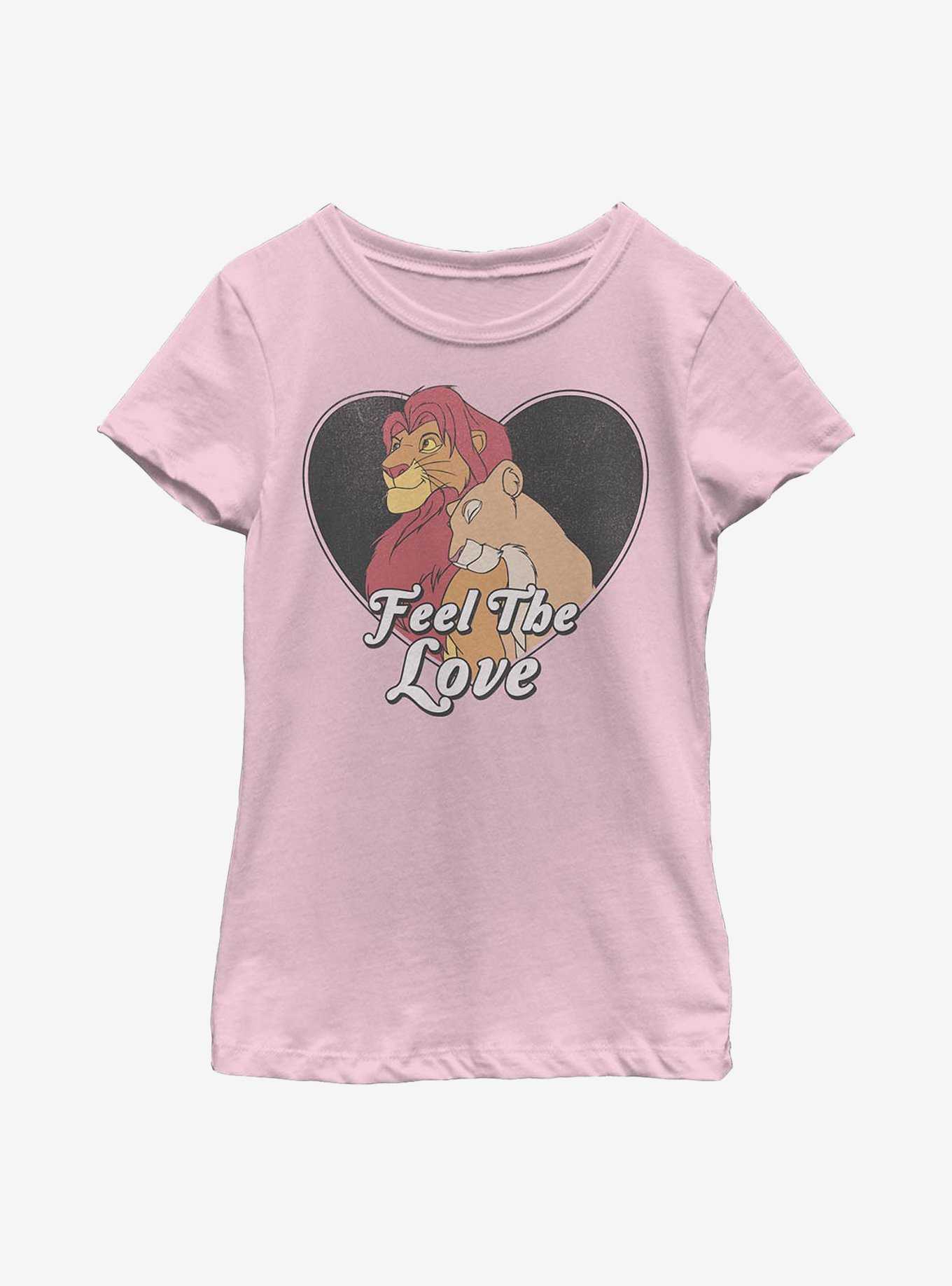 Disney The Lion King Feel The Love Youth Girls T-Shirt, , hi-res