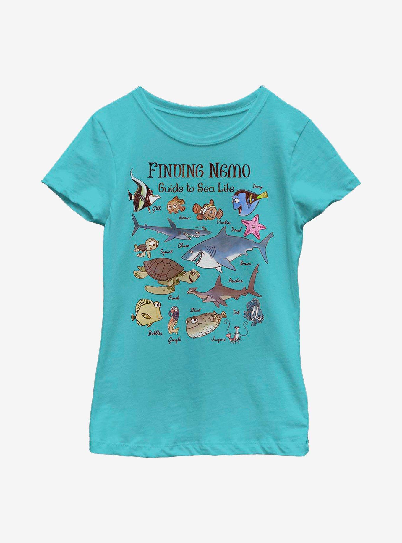 Disney Pixar Finding Nemo Vintage Nemo Youth Girls T-Shirt, , hi-res