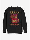 Disney Mulan Stone Mushu Sweatshirt, BLACK, hi-res
