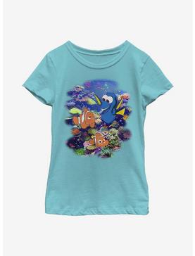 Disney Pixar Finding Dory Reef Dory Youth Girls T-Shirt, TAHI BLUE, hi-res