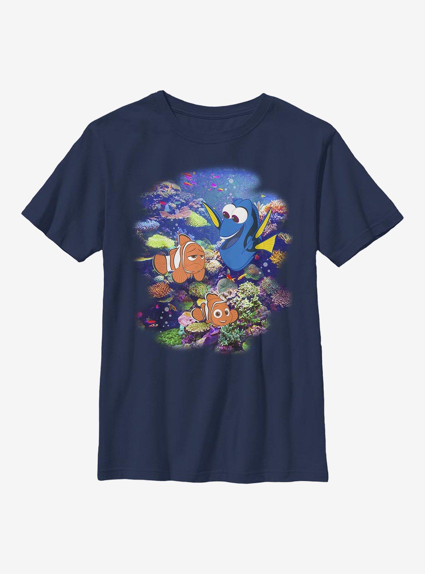 Disney Pixar Finding Dory Reef Dory Youth T-Shirt, NAVY, hi-res