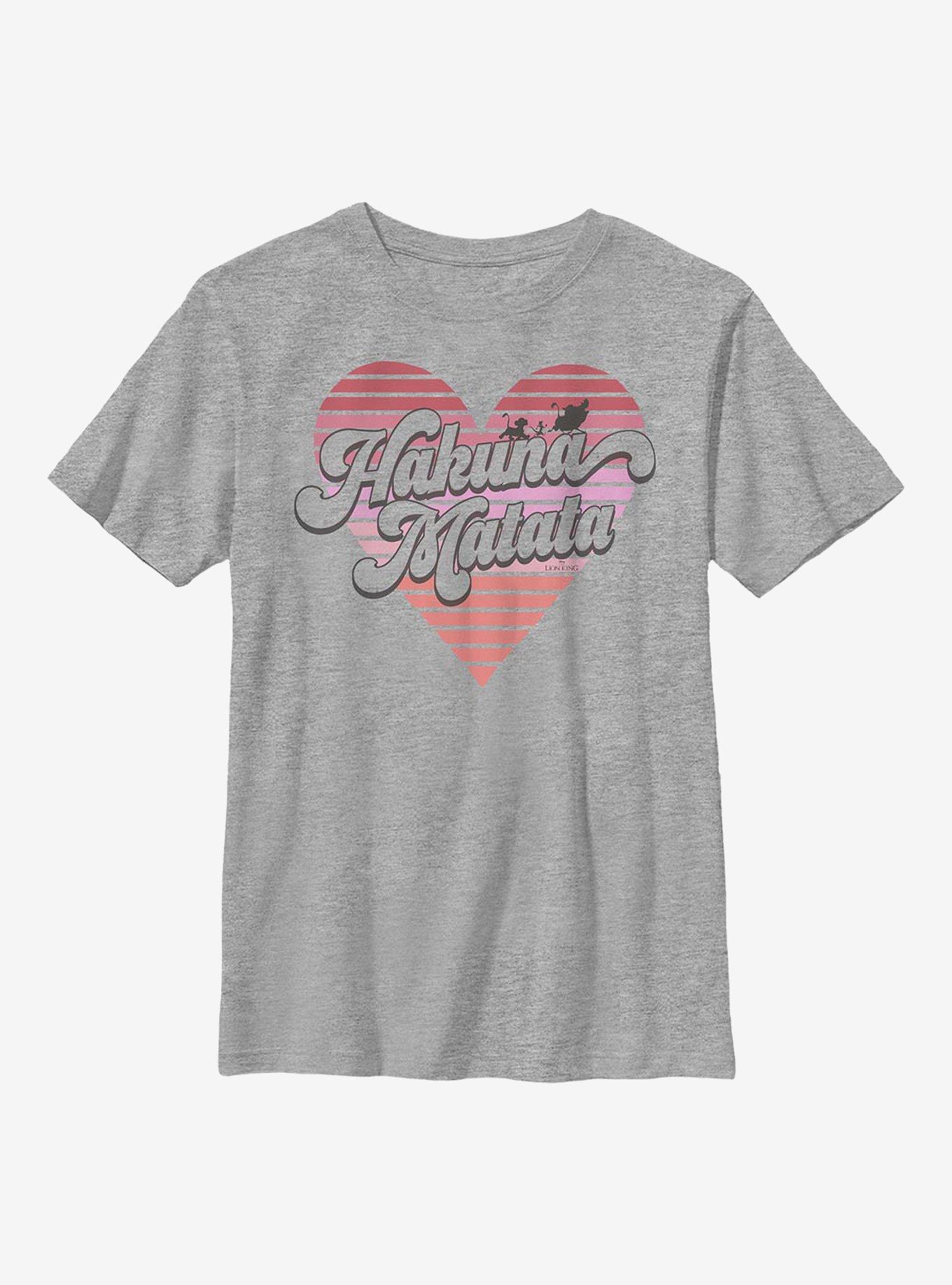 Disney The Lion King Hakuna Heart Youth T-Shirt, , hi-res