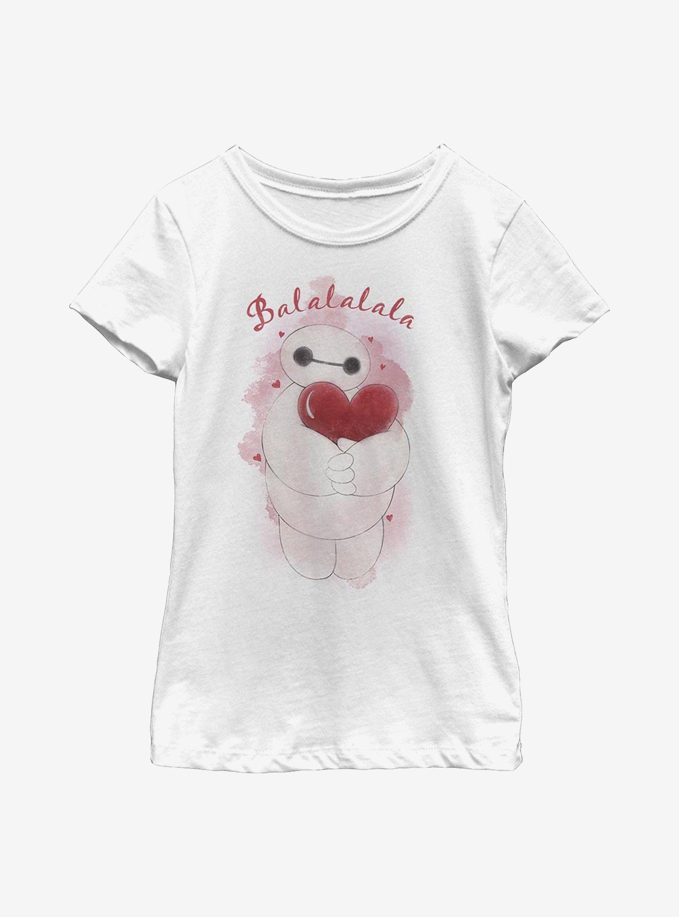 Disney Big Hero 6 It's V-Day Youth Girls T-Shirt