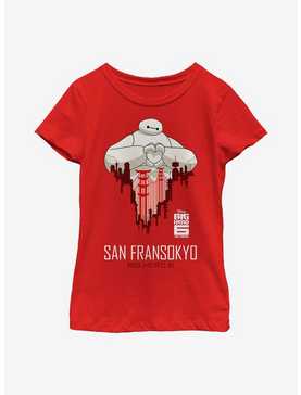 Disney Big Hero 6 SF Love Youth Girls T-Shirt, , hi-res
