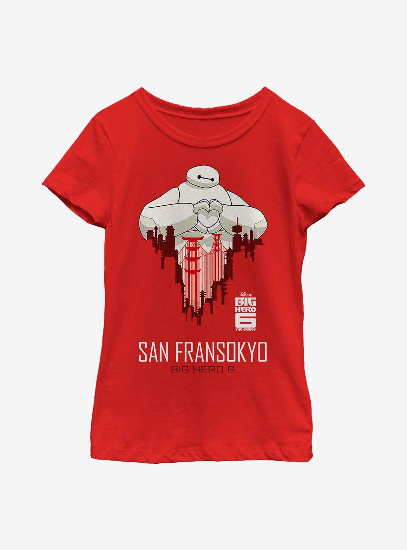 Disney Big Hero 6 SF Love Youth Girls T-Shirt, , hi-res