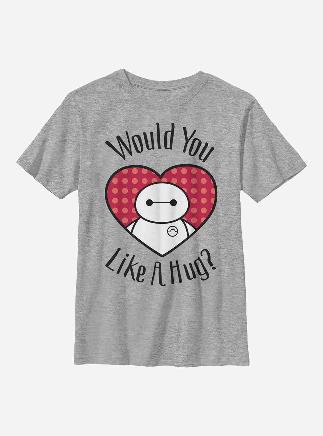 Disney Big Hero 6 Baymax Hugs All Around Youth T-Shirt, , hi-res