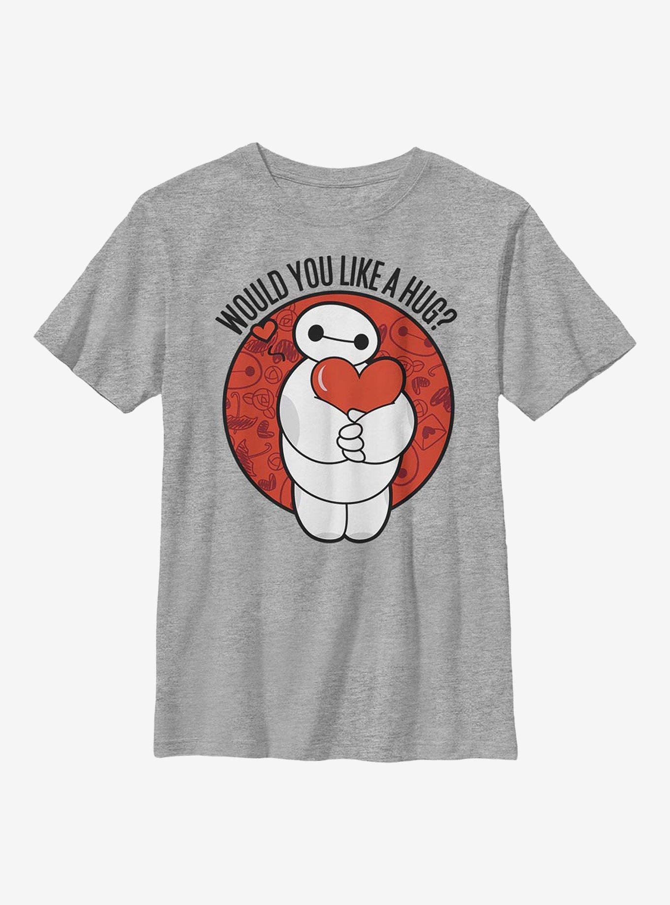 Disney Big Hero 6 Baymax Like A Hug Youth T-Shirt, , hi-res